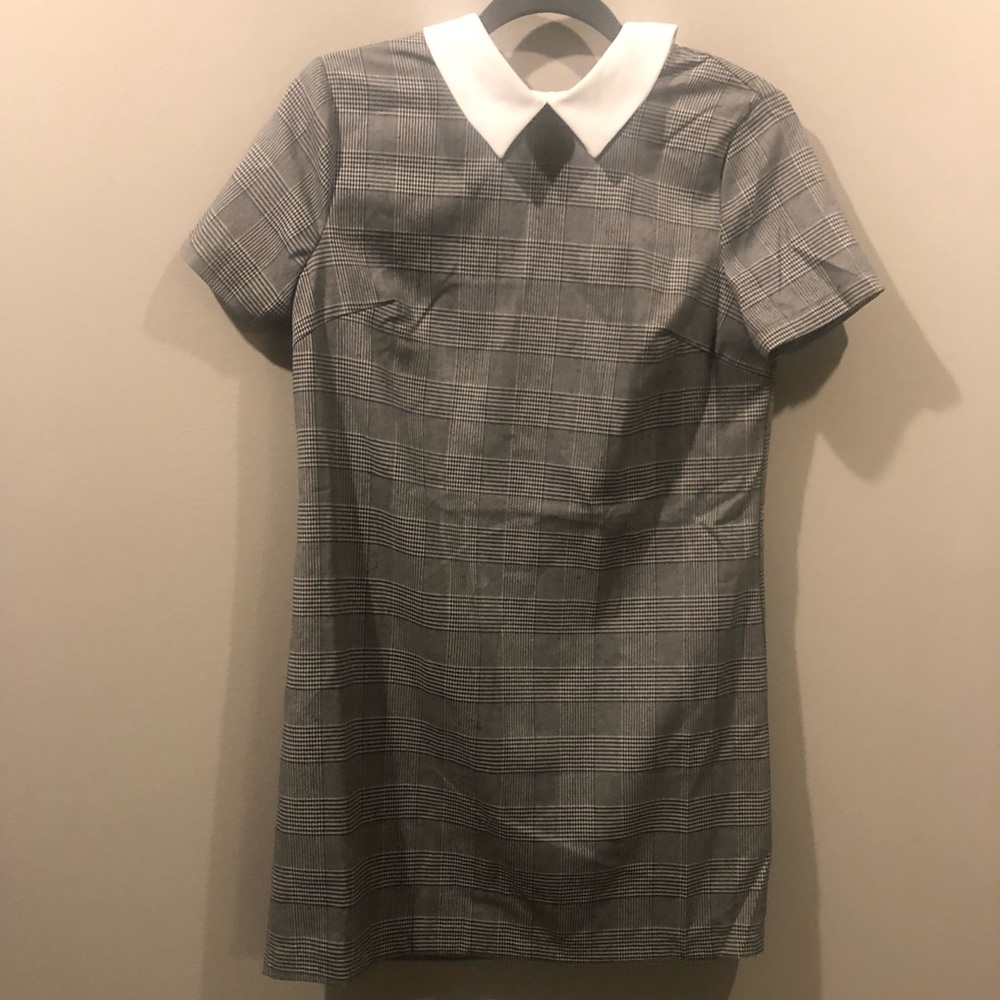 In season Vici Collection collared plaid dress